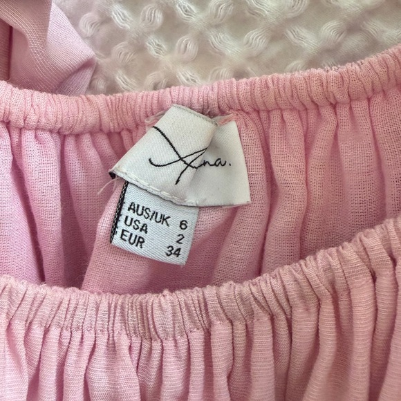 Pink Ruffled Mini Dress - Picture 5 of 5